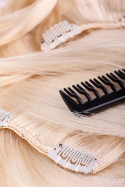 Волосы на заколках yoohair.ru